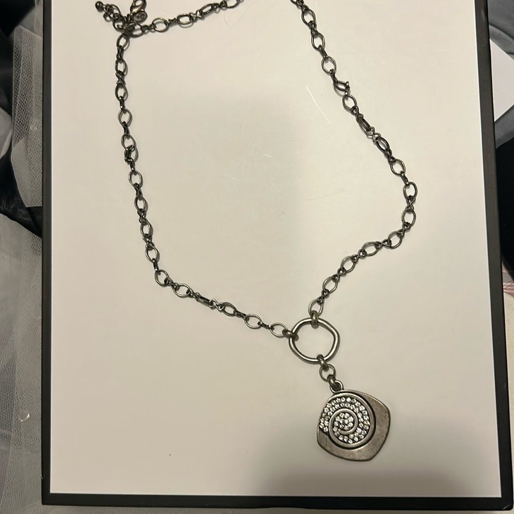 Premier silver necklace